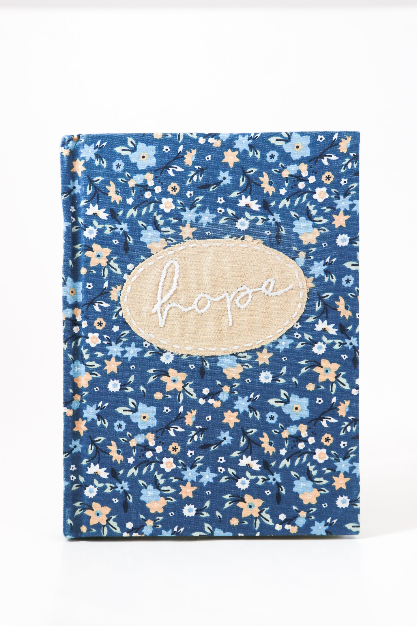 "Hope" Hand-Embroidered Journal