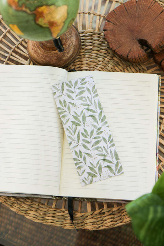 Kantha Stitching “Garden Etching” On Pattern Design Hand-Embroidered Journal