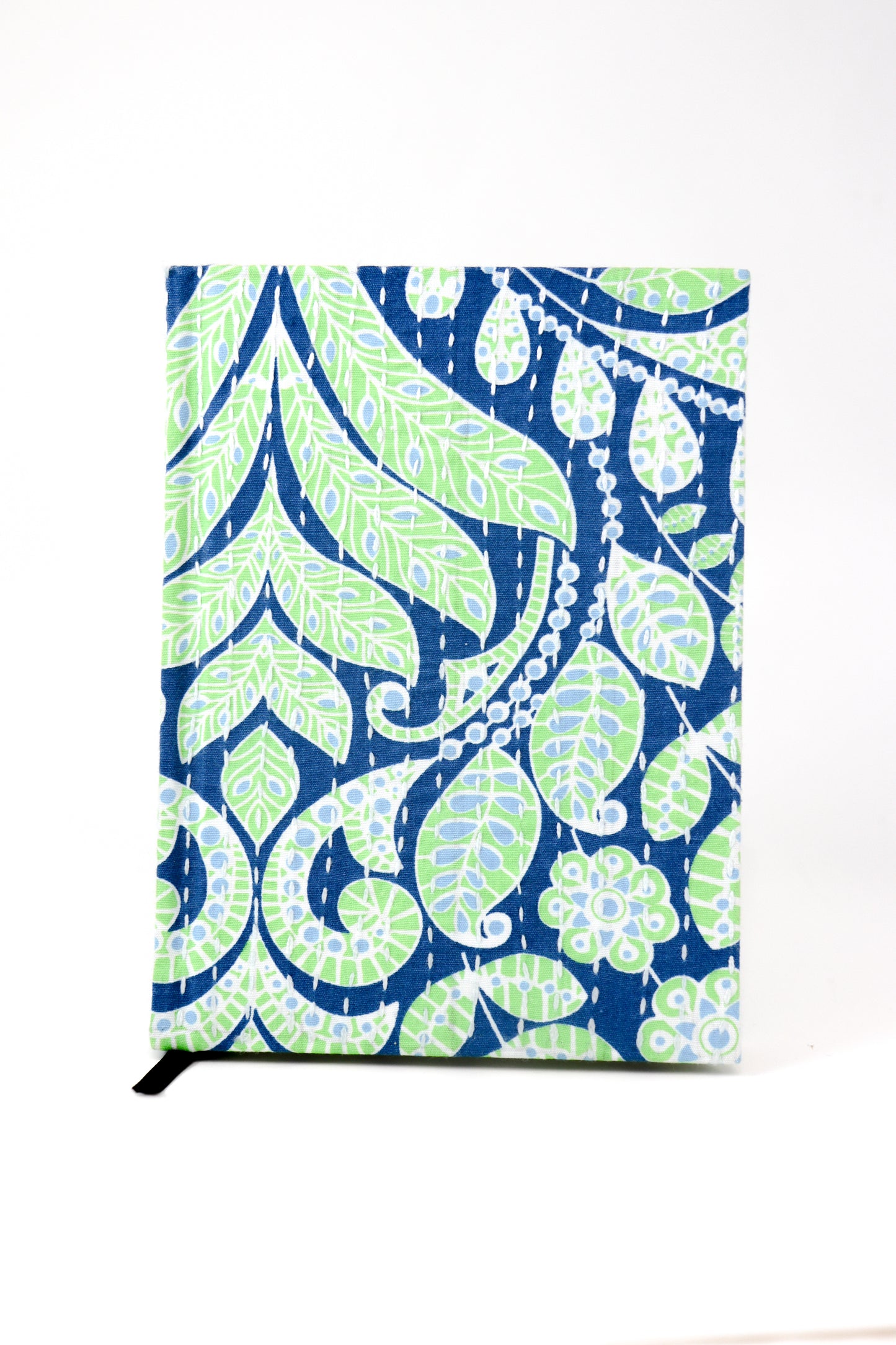 Kantha Stitching On Pattern Design Hand-Embroidered Journal