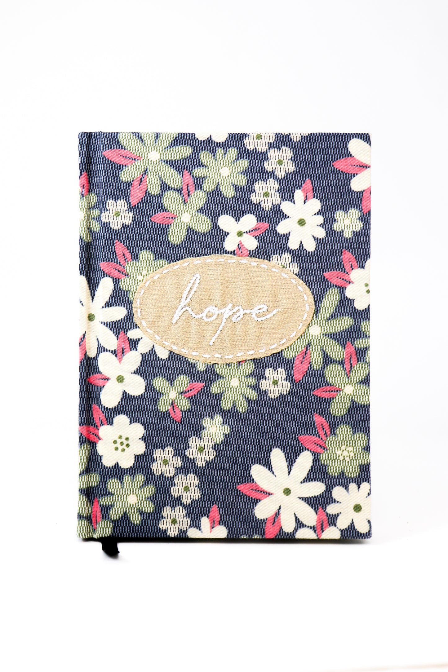 "Hope" Hand-Embroidered Journal