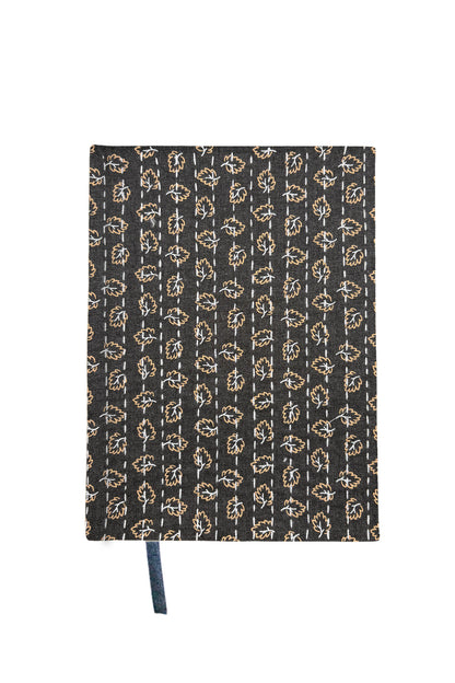 Kantha Stitching “Tiny Leaves” On Pattern Design Hand-Embroidered Journal